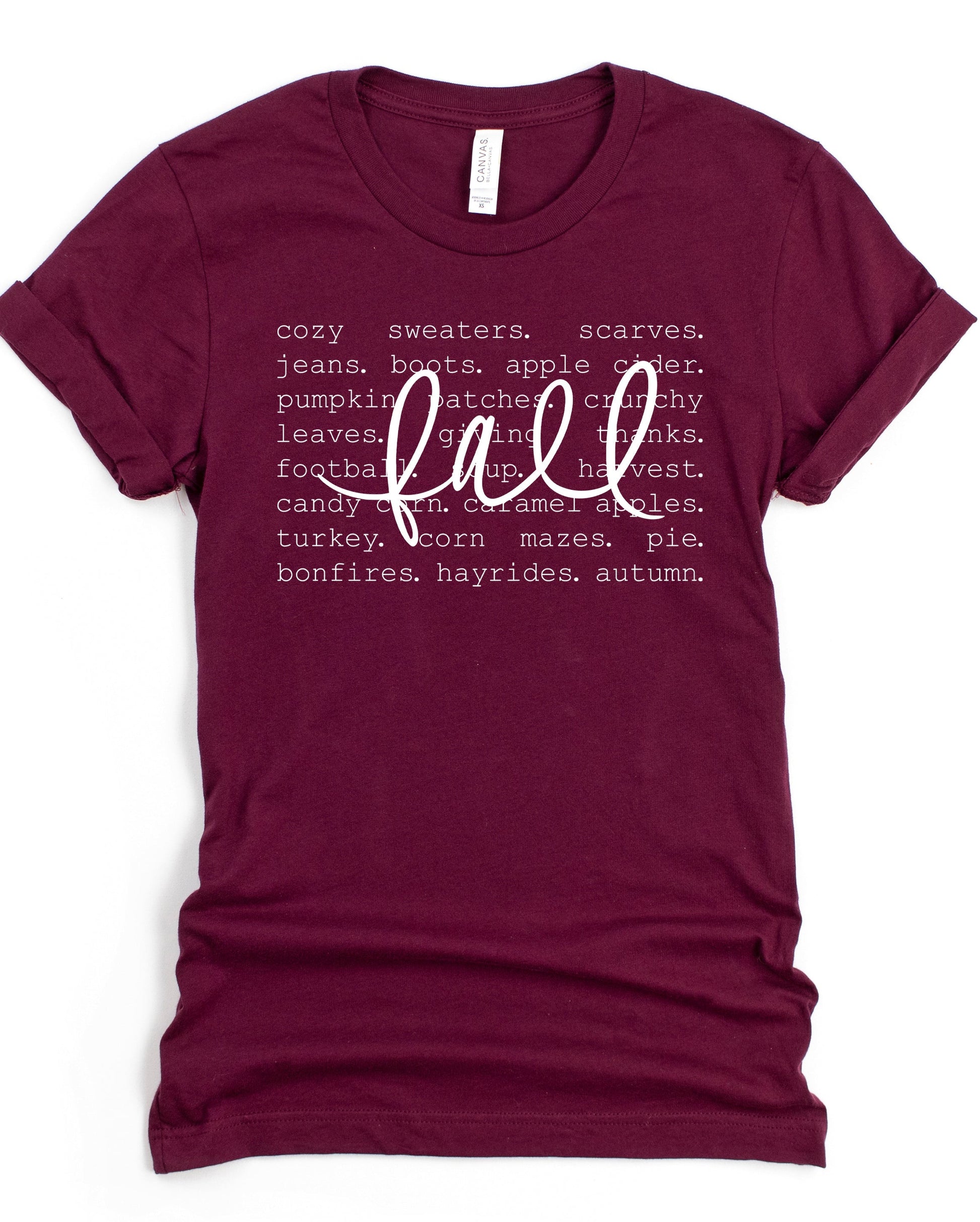 Wholesale Fall Things Graphic Tee - Olive