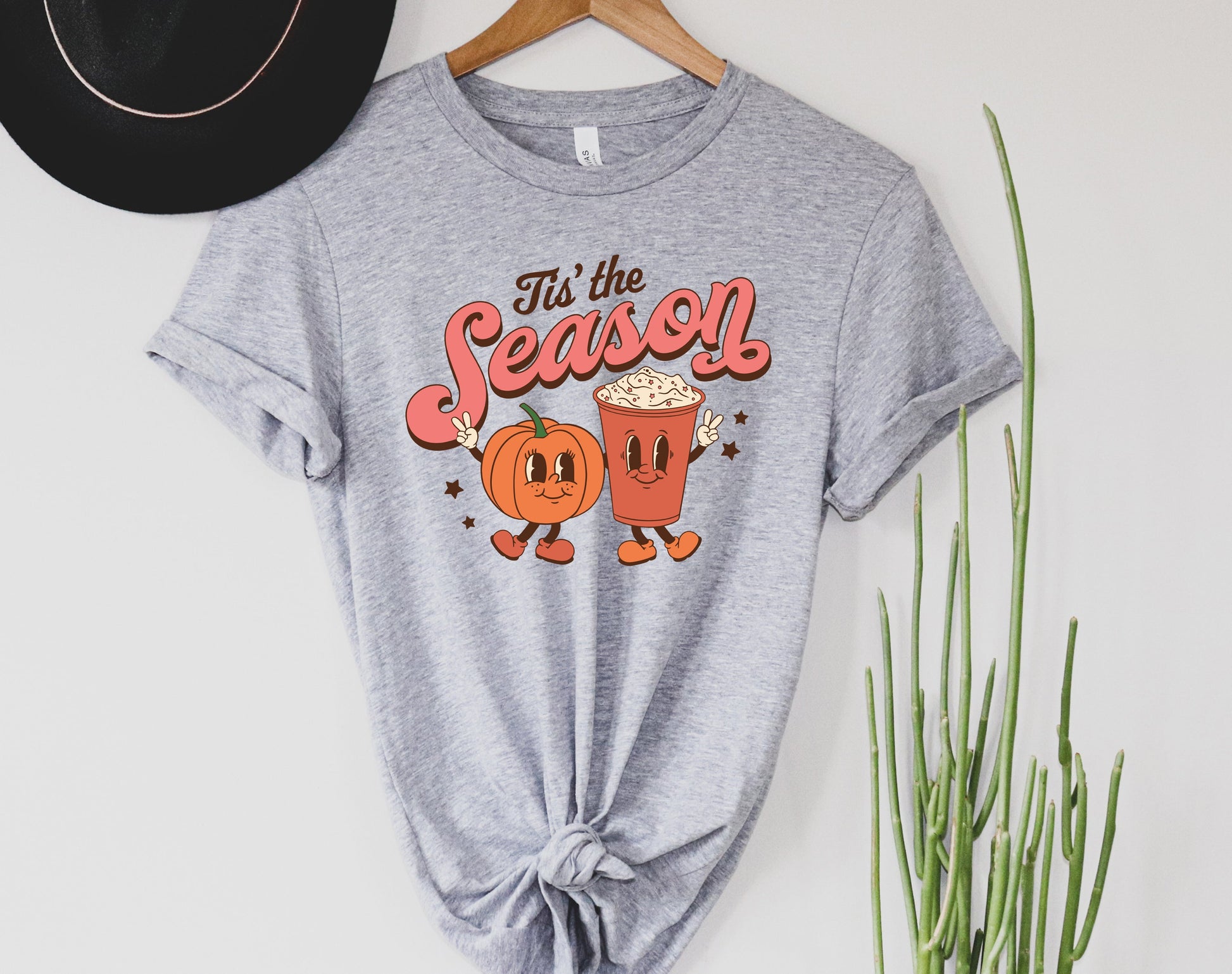 Wholesale Fall Tis the Season Graphic Tee - Mint
