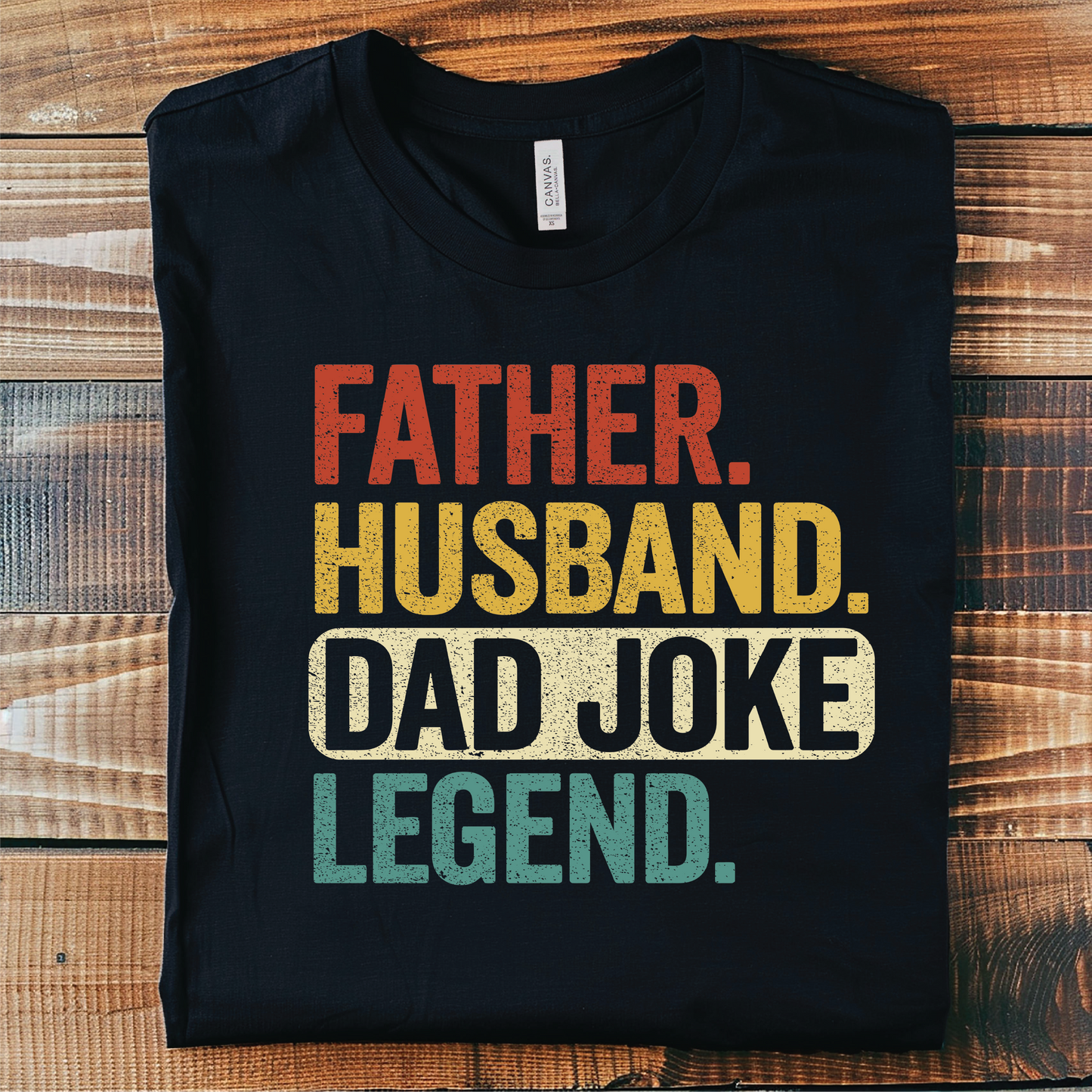 Dad. Husband. Dad Jokes- Father's Day Graphic Tee