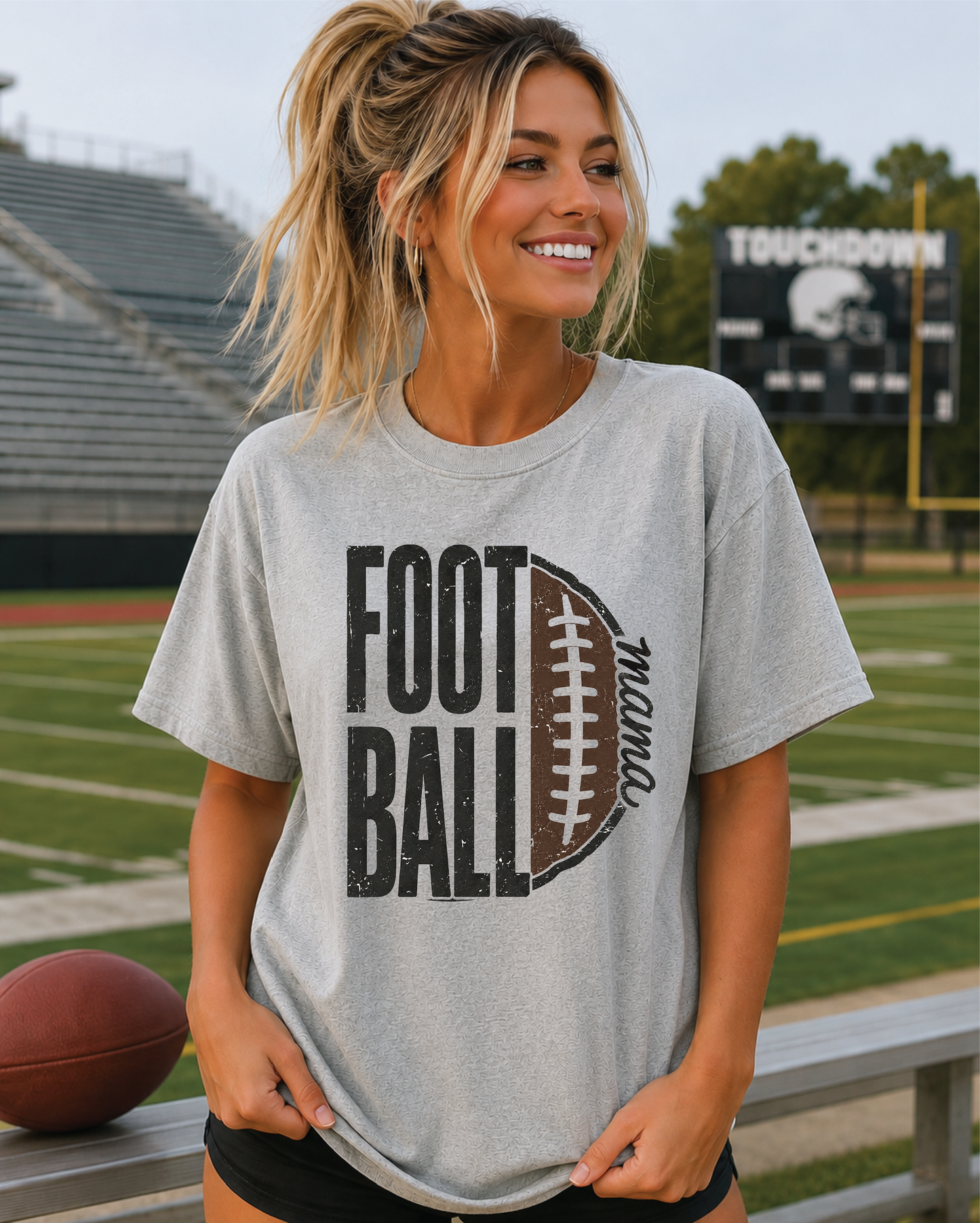 Football Mama- Unisex Graphic Sweatshirt/Tee