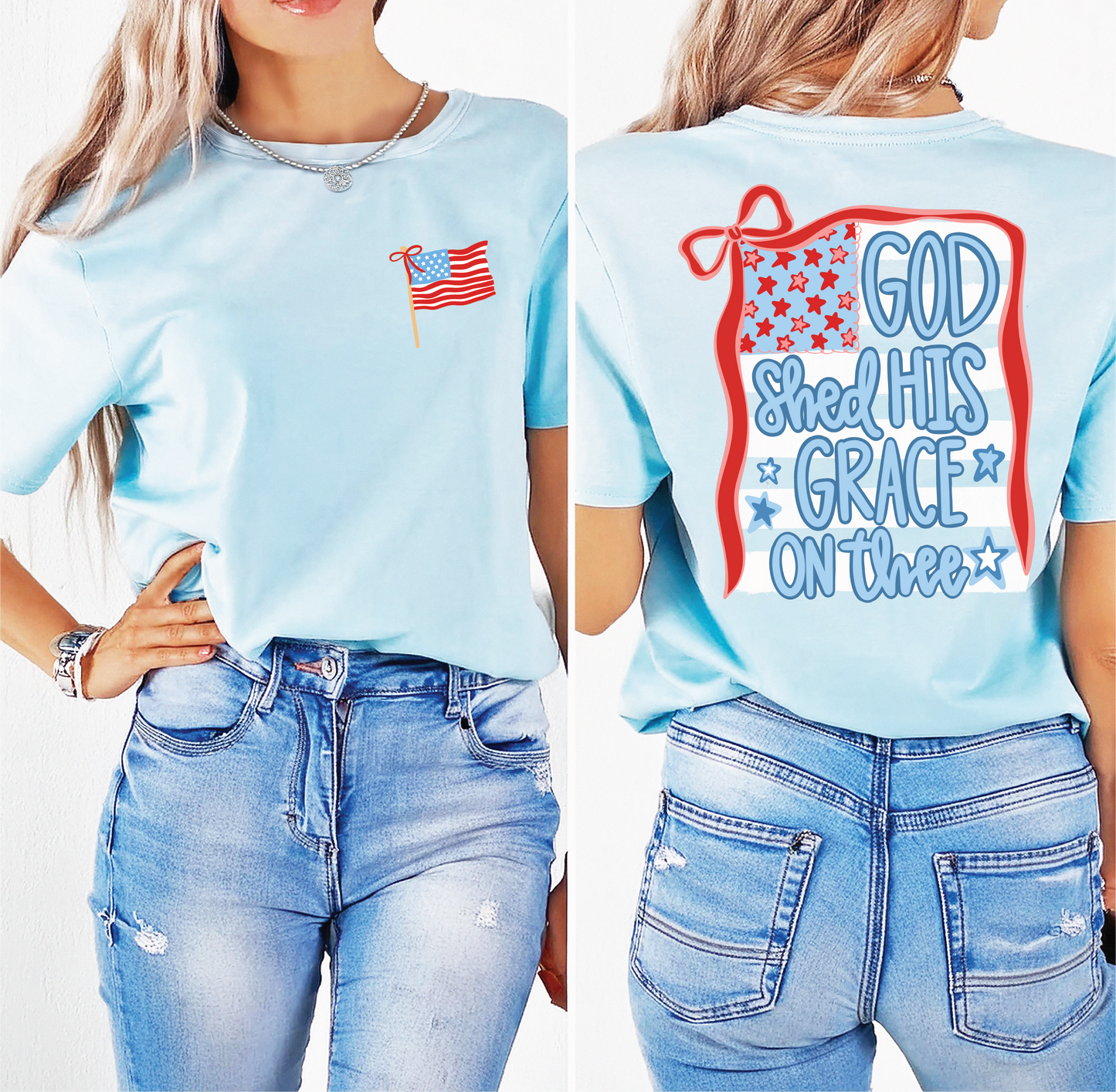 God Shed His Grace On Thee - Graphic T-Shirt