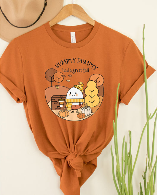 Wholesale Humpty Dumpty Graphic Tee - Tan