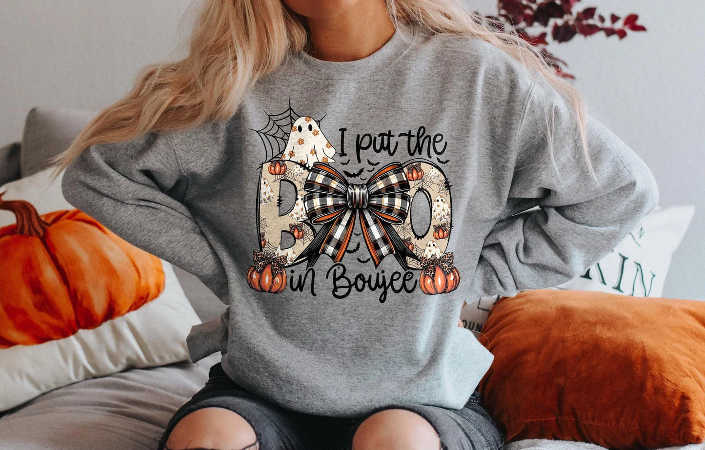 Boo in Boojee- Unisex Graphic Sweatshirt/Tee