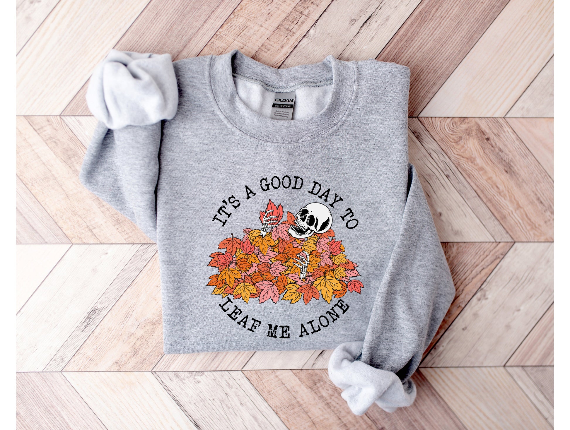 Wholesale Leaf Me Alone Graphic Tee - Mauve Tee