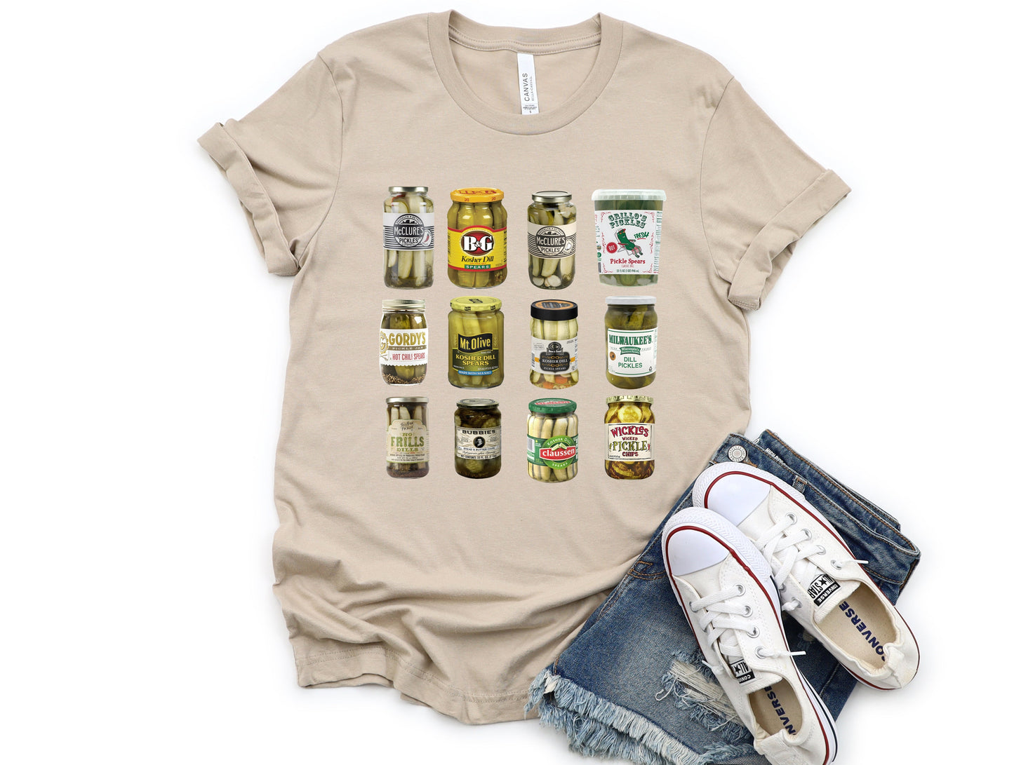 Wholesale Pickles - Tan Tee