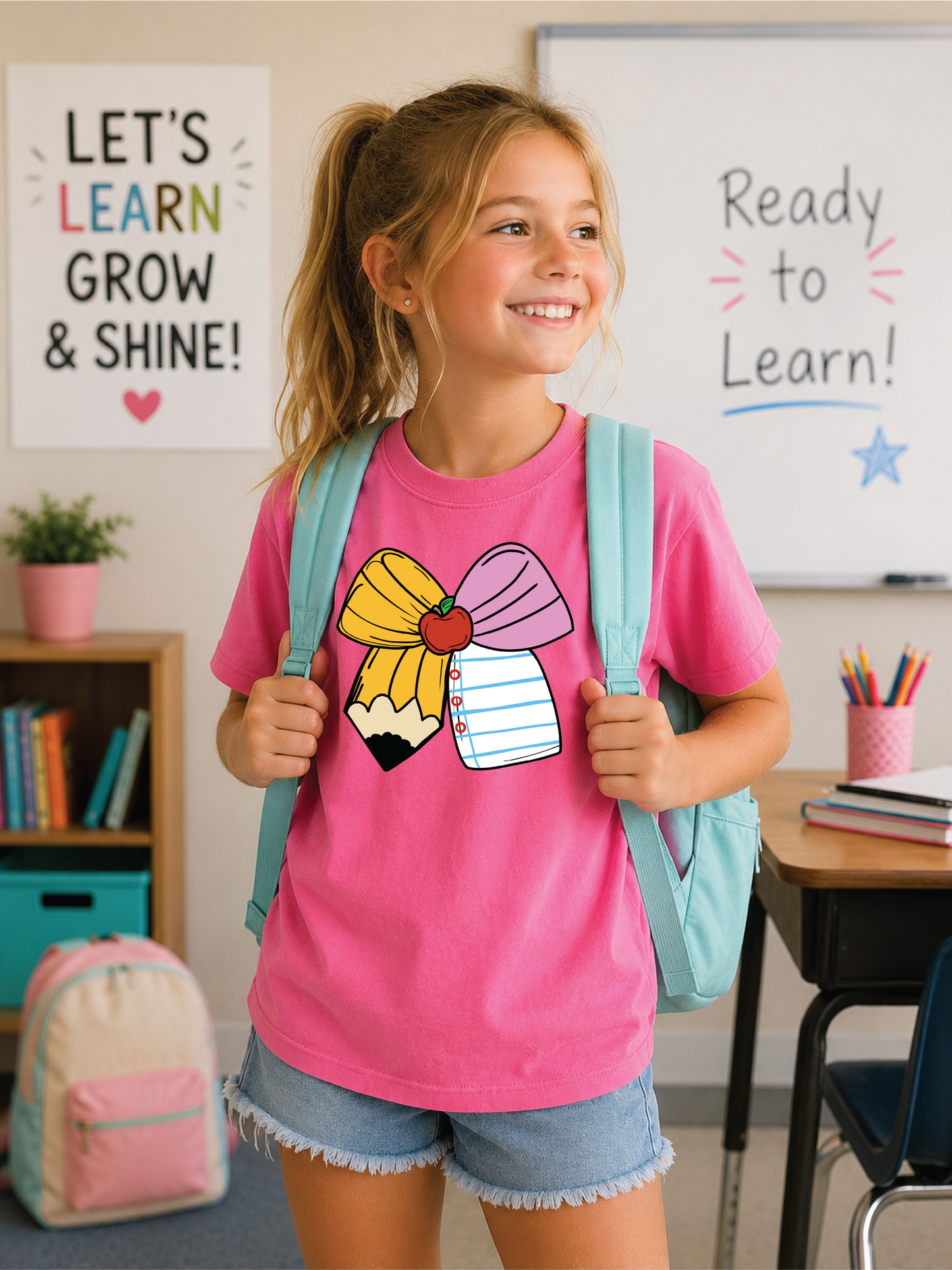 School Bow- Back to School Graphic Tee