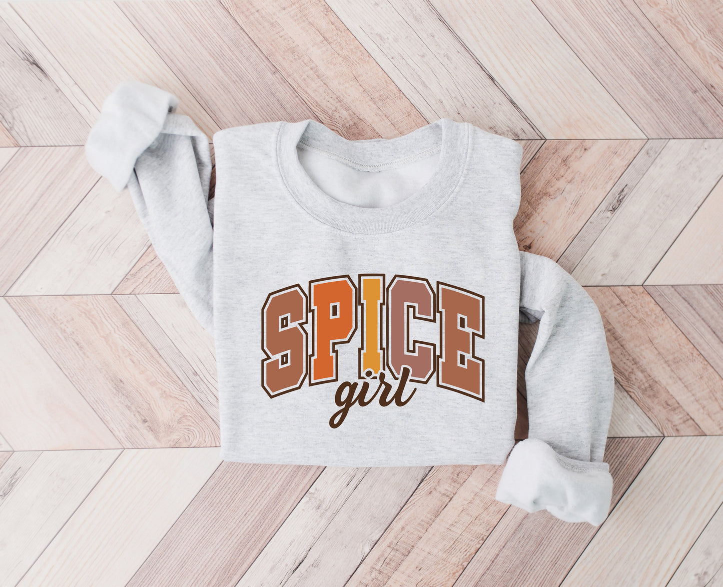 Wholesale Spice Girl Graphic Tee - Ash Sweatshirt