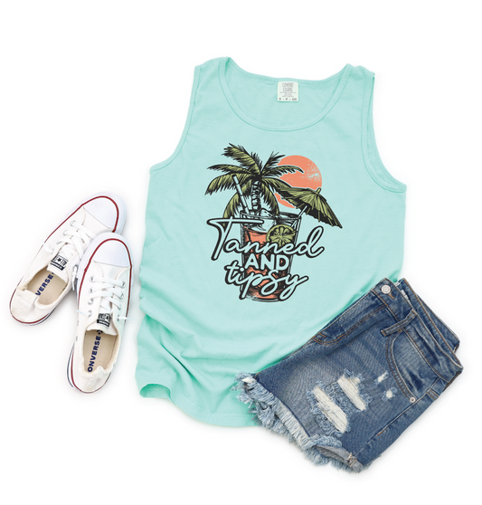Tanned and Tipsy Tank Top