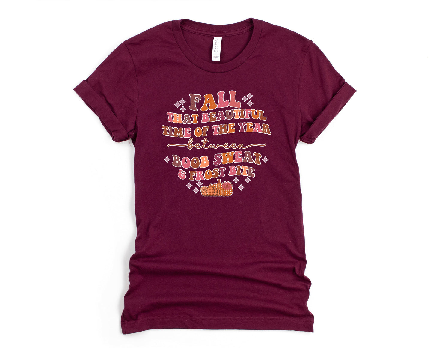 Wholesale That Beautiful Time of Year Graphic Tee - Maroon