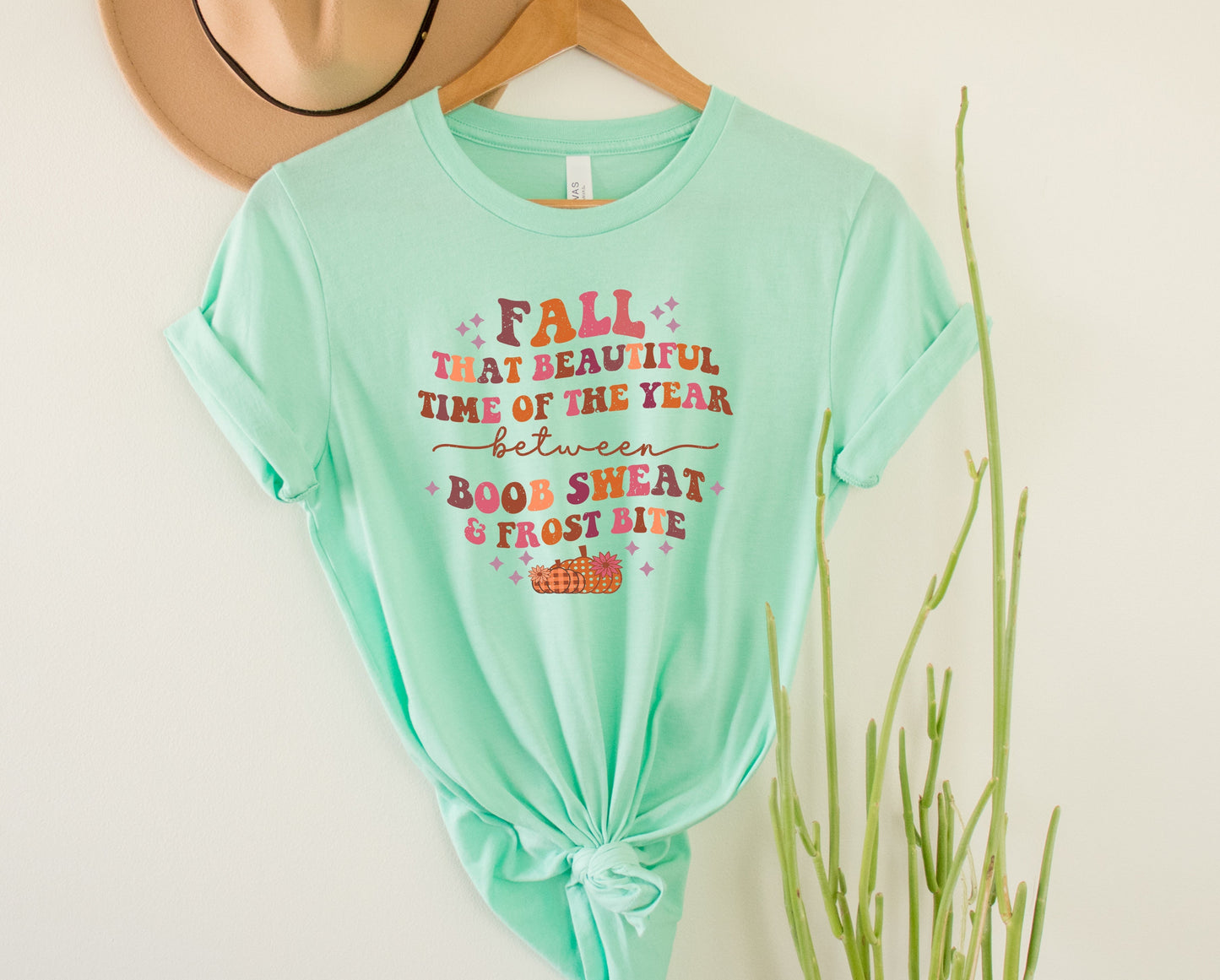 Wholesale That Beautiful Time of Year Graphic Tee - Mint