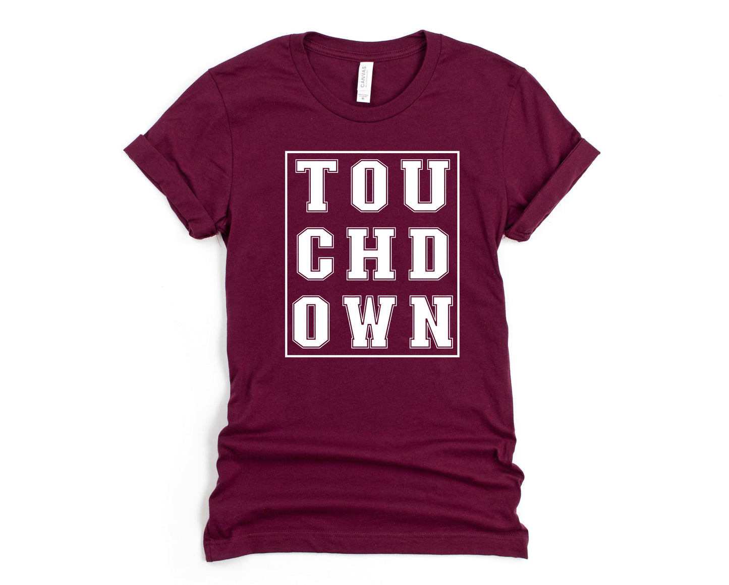 Wholesale Touchdown Graphic Tee - Chestnut