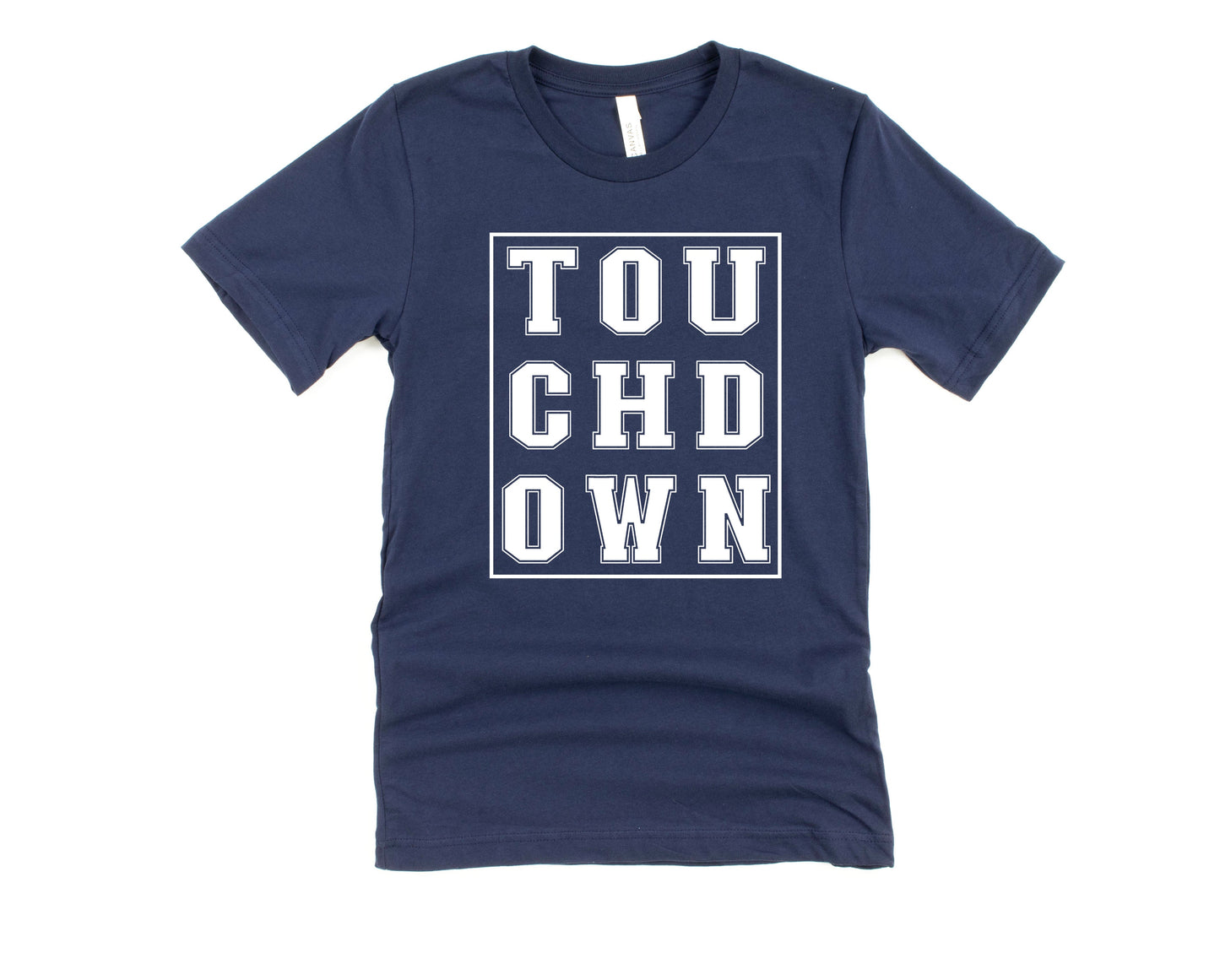 Wholesale Touchdown Graphic Tee - Black Sweatshirt