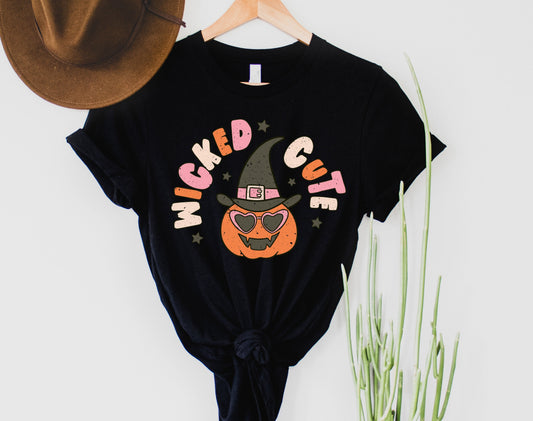 Wholesale Wicked Cute Graphic Tee - Sand